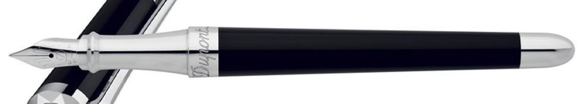 ST Dupont Liberte Black  Fountain Pen